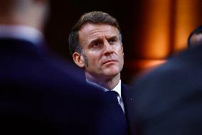 President Macron Meets Readers of La Depeche du Midi - Toulouse