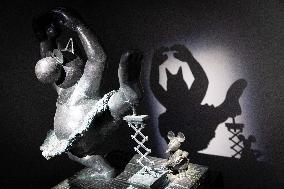 Exhibition of Philippe Geluck - Paris AJ