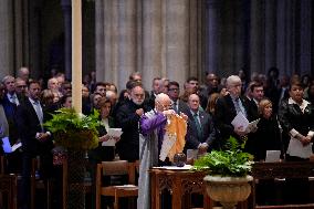 Jane Goodall funeral service - Washington