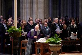 Jane Goodall funeral service - Washington
