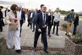 Sebastien Martin visits Air France Industries site - Orly