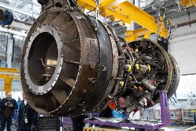 Aircraft Engines Maintenance at Air France Industries site - Orly