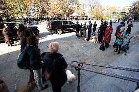 Jane Goodall funeral service - Washington