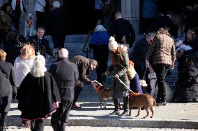 Jane Goodall funeral service - Washington