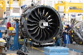 Aircraft Engines Maintenance at Air France Industries site - Orly