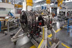 Aircraft Engines Maintenance at Air France Industries site - Orly