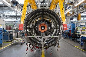 Aircraft Engines Maintenance at Air France Industries site - Orly