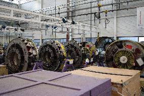 Aircraft Engines Maintenance at Air France Industries site - Orly