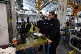 Aircraft Engines Maintenance at Air France Industries site - Orly