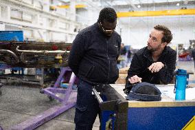 Aircraft Engines Maintenance at Air France Industries site - Orly