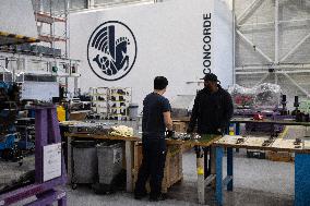 Aircraft Engines Maintenance at Air France Industries site - Orly