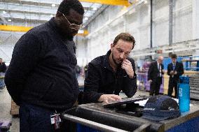 Aircraft Engines Maintenance at Air France Industries site - Orly