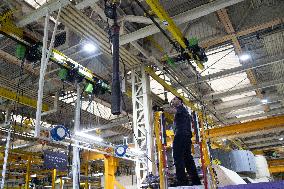 Aircraft Engines Maintenance at Air France Industries site - Orly