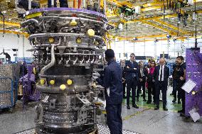 Sebastien Martin visits Air France Industries site - Orly