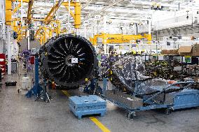 Aircraft Engines Maintenance at Air France Industries site - Orly