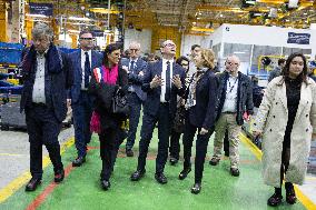 Sebastien Martin visits Air France Industries site - Orly