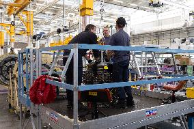 Aircraft Engines Maintenance at Air France Industries site - Orly