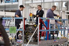 Aircraft Engines Maintenance at Air France Industries site - Orly
