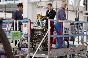Aircraft Engines Maintenance at Air France Industries site - Orly