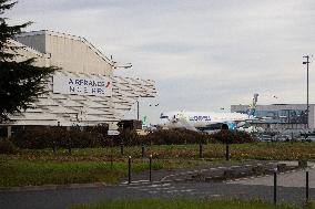 Aircraft Engines Maintenance at Air France Industries site - Orly