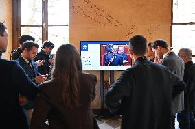 Suspension of Pension Reform at The National Assembly - Paris