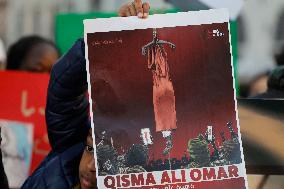 Demonstration in Solidarity with The Sudanese People - Rome