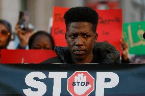 Demonstration in Solidarity with The Sudanese People - Rome