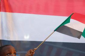 Demonstration in Solidarity with The Sudanese People - Rome