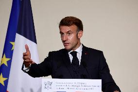 President Macron Speech at Air Base 101 - Toulouse