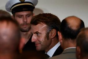 President Macron Speech at Air Base 101 - Toulouse