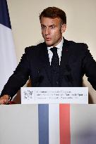 President Macron Speech at Air Base 101 - Toulouse