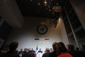 President Macron Speech at Air Base 101 - Toulouse
