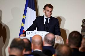 President Macron Speech at Air Base 101 - Toulouse