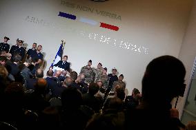 President Macron Speech at Air Base 101 - Toulouse