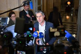 Suspension of Pension Reform at The National Assembly - Paris