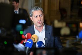 Suspension of Pension Reform at The National Assembly - Paris