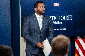 White House Press Secretary Leavitt Holds Press Briefing in Washington, DC