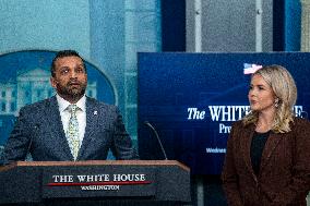 White House Press Secretary Leavitt Holds Press Briefing in Washington, DC