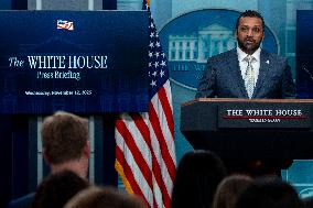 White House Press Secretary Leavitt Holds Press Briefing in Washington, DC