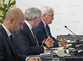 G-7 foreign ministers' meeting in Canada