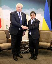 Japan-Ukraine talks in Canada
