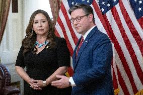 Swearing in of Adelita Grijalva of Arizona