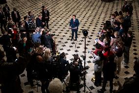 Speak Johnson Presser After US House Vote to Reopen the US Government