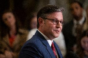 Speak Johnson Presser After US House Vote to Reopen the US Government