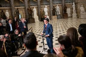 Speak Johnson Presser After US House Vote to Reopen the US Government