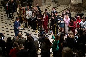 Speak Johnson Presser After US House Vote to Reopen the US Government