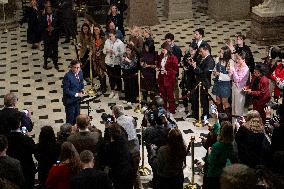 Speak Johnson Presser After US House Vote to Reopen the US Government