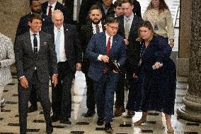 Speak Johnson Presser After US House Vote to Reopen the US Government