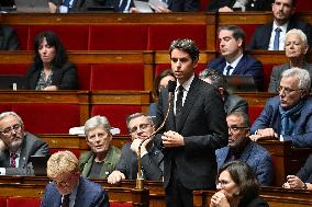 Suspension Of Pension Reform At The National Assembly - Paris