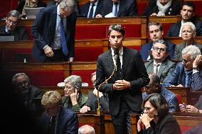 Suspension Of Pension Reform At The National Assembly - Paris